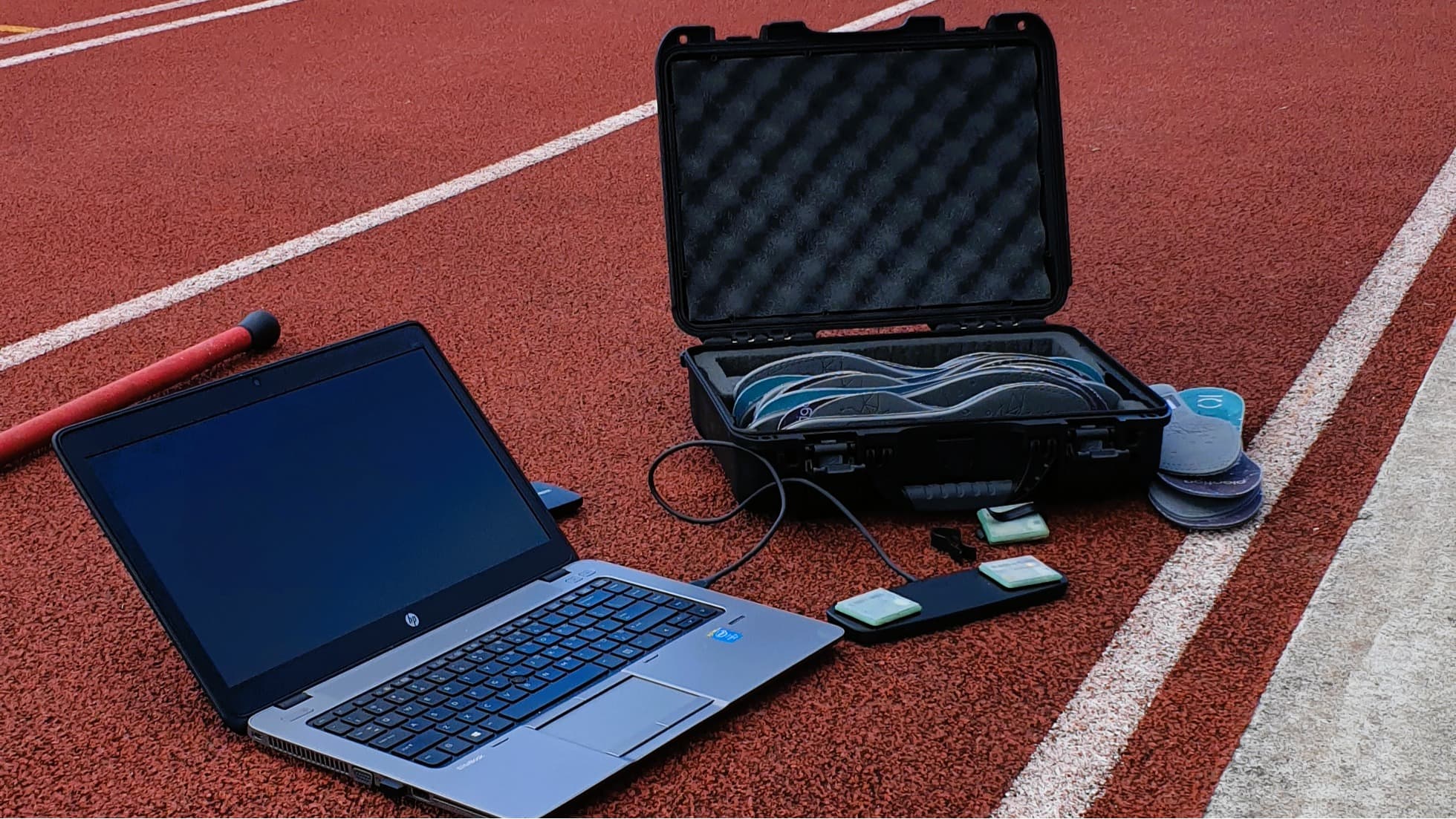 Dual-task gait assessment research visualization